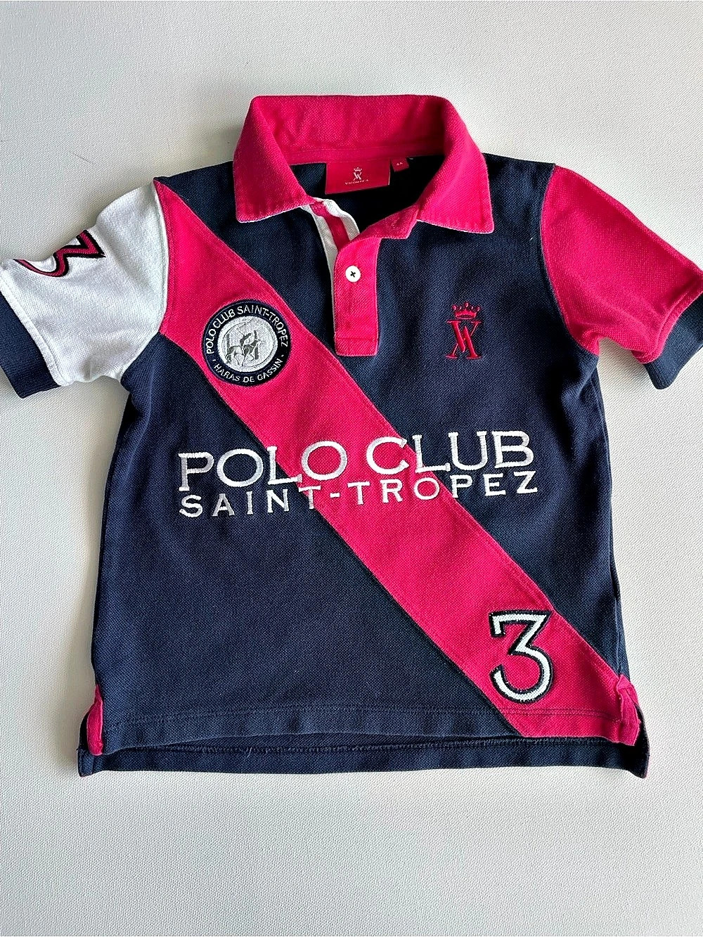 Vicomte A. Polo Club Saint-Tropez Limited Edition Polo Shirt. Polo Boys 4T